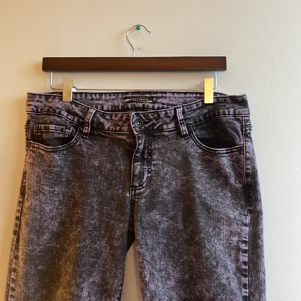 Purple Skinny Jeans Size 15 Lovesick - Picture 9 of 10